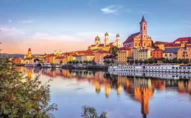 Passau in Bavaria, Germany